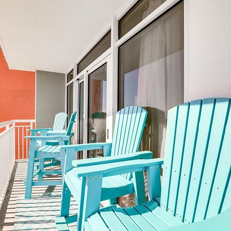 Oceanfront Condo With Huge Balcony Walk To Skywheel Myrtle Beach Luaran gambar