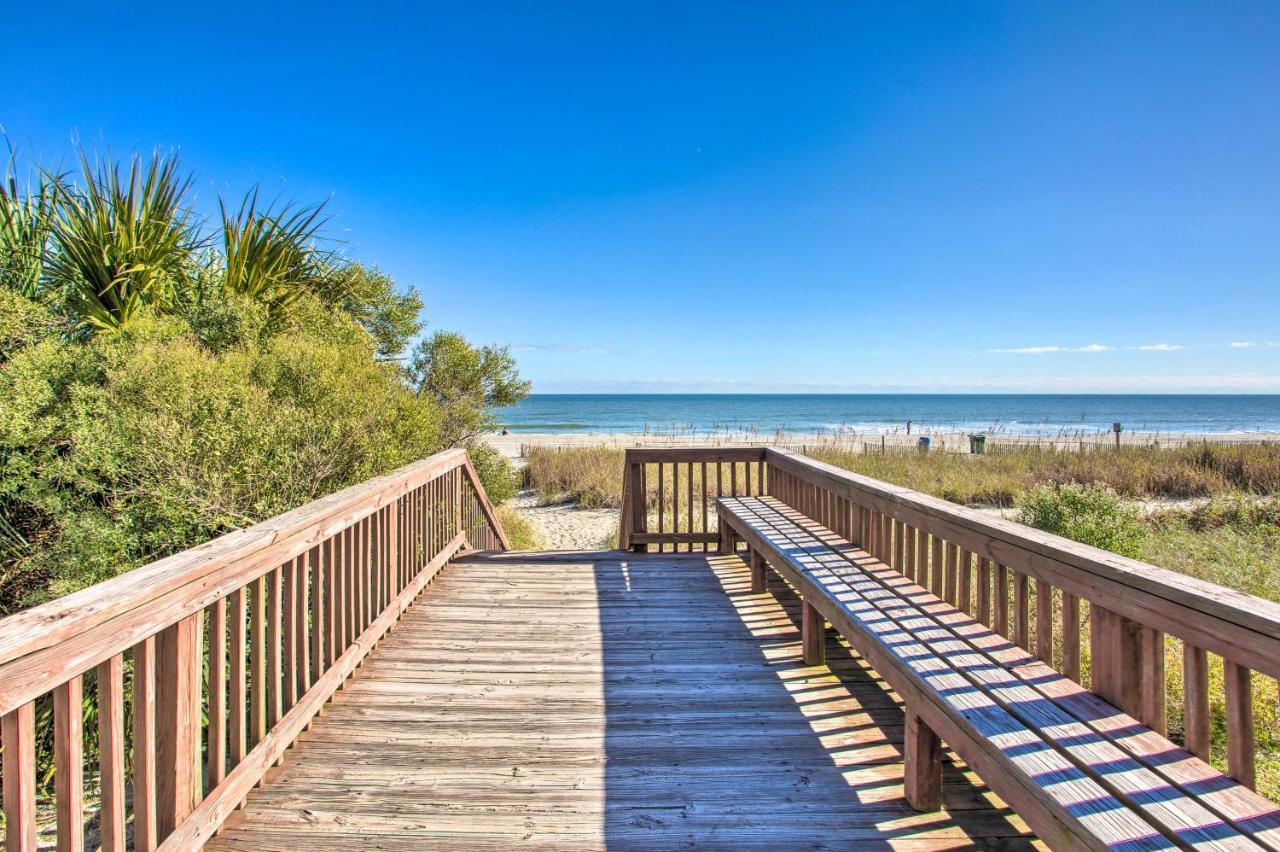 Oceanfront Condo With Huge Balcony Walk To Skywheel Myrtle Beach Luaran gambar