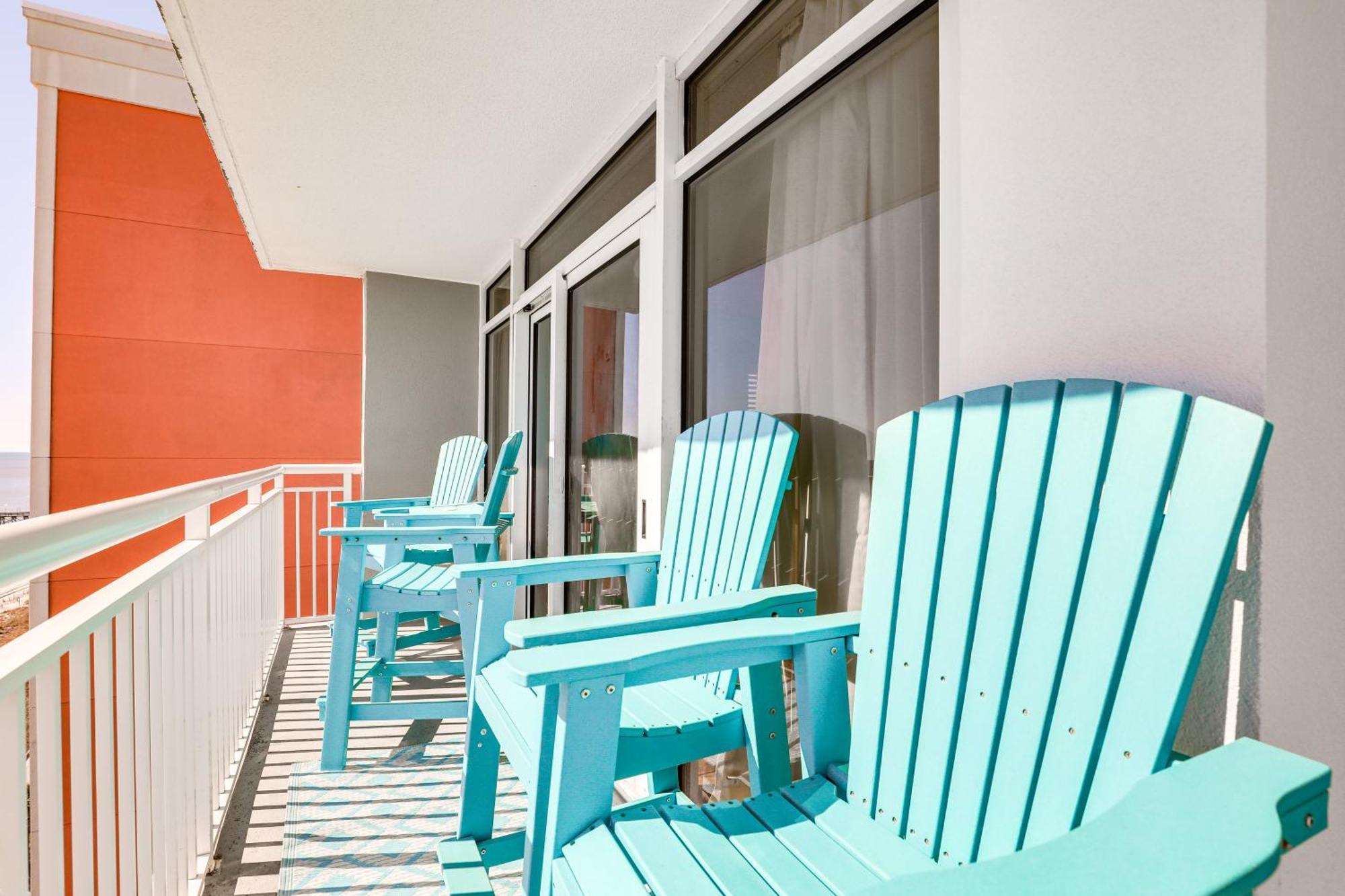 Oceanfront Condo With Huge Balcony Walk To Skywheel Myrtle Beach Luaran gambar