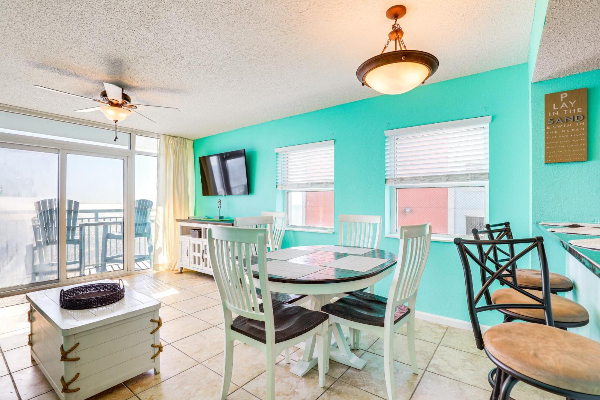Oceanfront Condo With Huge Balcony Walk To Skywheel Myrtle Beach Luaran gambar